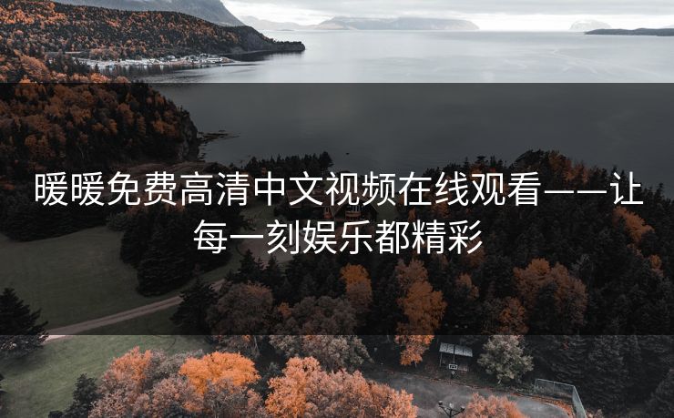 暖暖免费高清中文视频在线观看——让每一刻娱乐都精彩